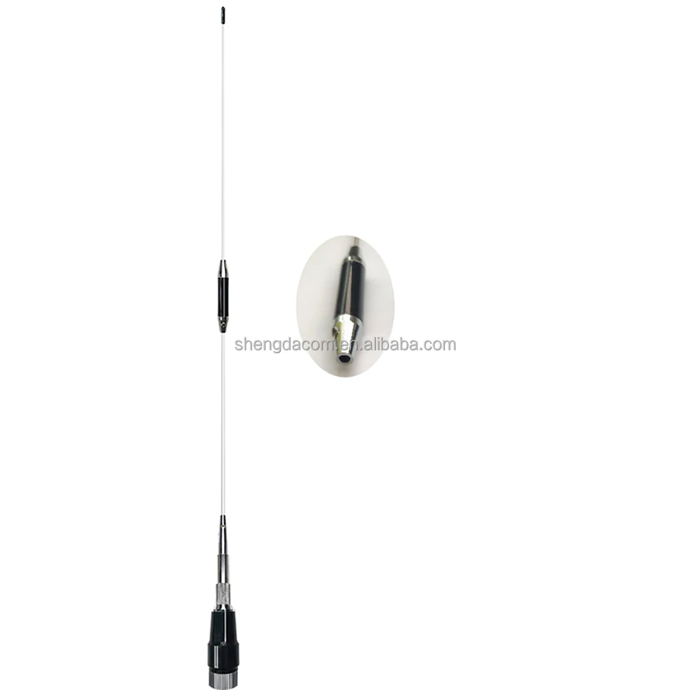 960mm VHF UHF  car ham radio antenna 144/430MHz Dual band mobile antenna  3.0/5.5dBi communication antenna with PL259 connector