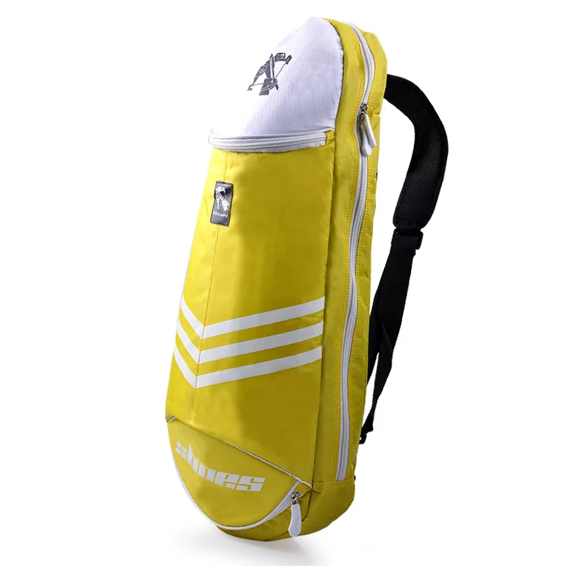 Badminton Racket Bag Tennis Racket Single Shoulder Badminton Bags 4 to 6 Racquet Backpack Big Capacity Waterproof Tennis Bag