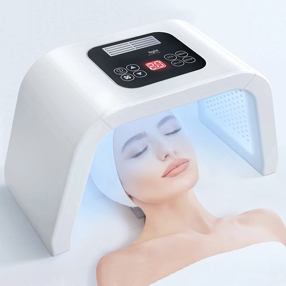 Customizable Blue LED Light Therapy Best Red Light Therapy Mask Anti-Aging Yellow LED Light Therapy Machine