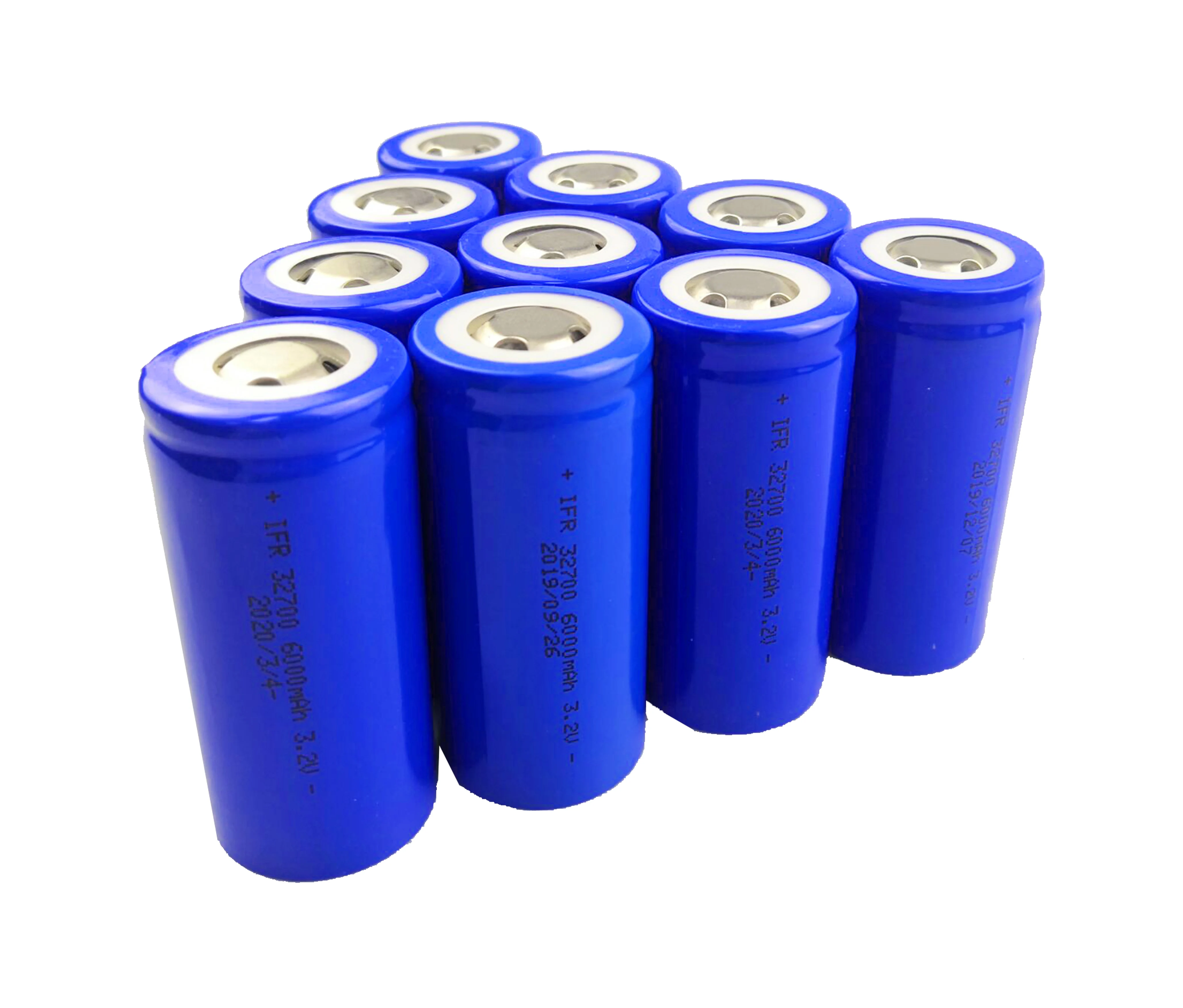 cylindrical battery LiFePO4 battery rechargeable 32650-6000mAh 3.2v battery cell