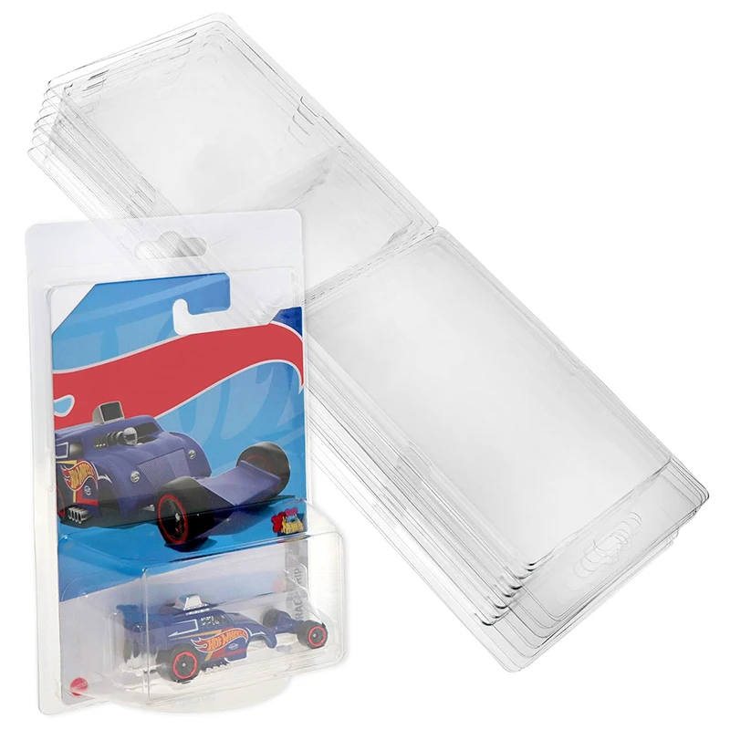 Clear PVC Plastic Hot Wheels Toy Cars Clamshell Blister Packaging PET Protector Clam Shell Display Packaging
