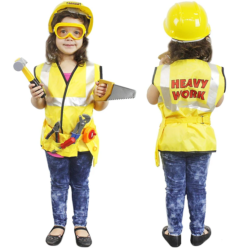 Pretend worker play tool kit toys modern cheap plastic  construction tools toy for wholesale