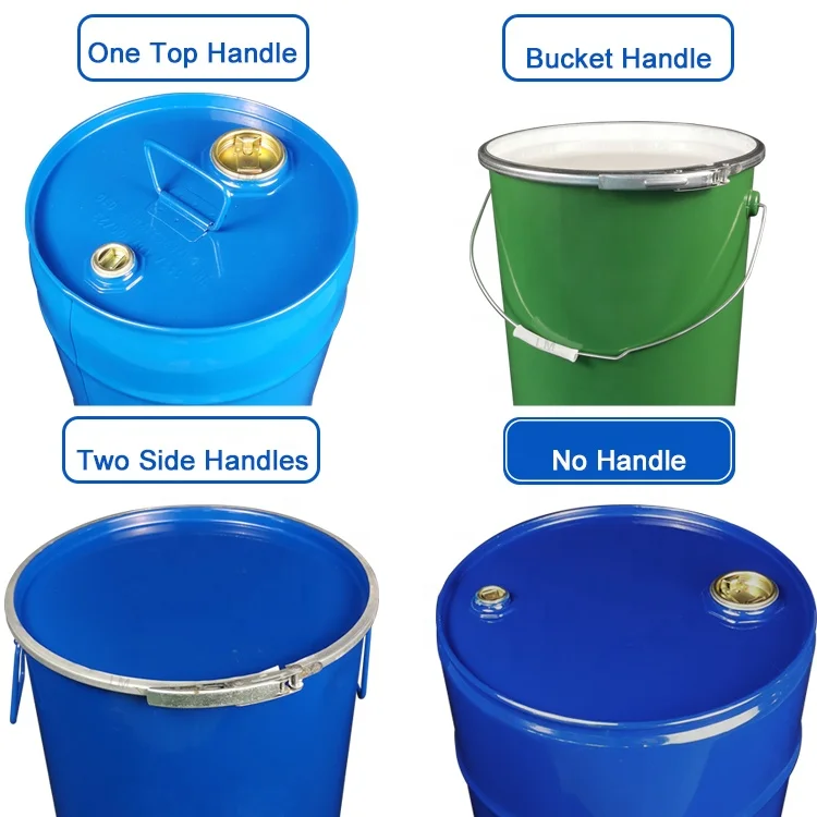 15L 20L 5 Gallon 25L 25L 30L 35L 50L 60L 100L 120L Recyclable Steel Barrel for Mineral Oil Drum