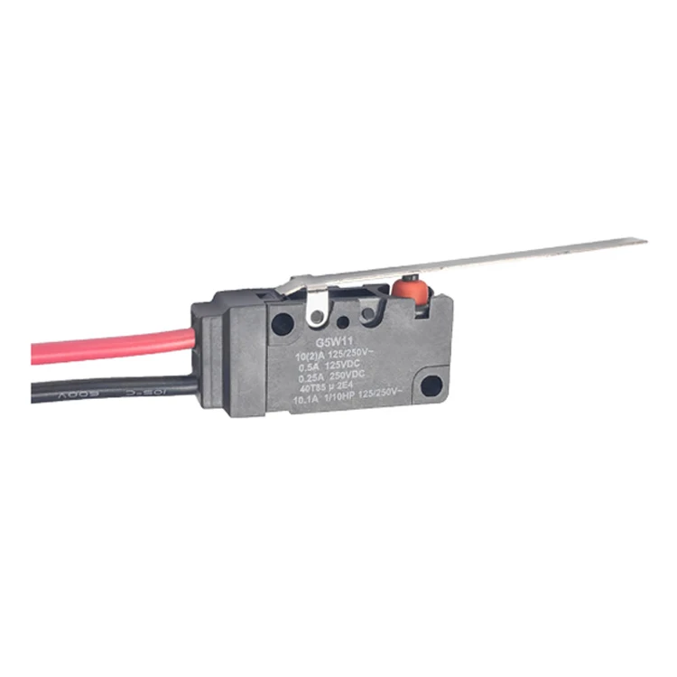 Герметичный микро-переключатель 5E4 T85 Unionwell Zing Ear Max 10A 250V G5W11 SPDT IP67