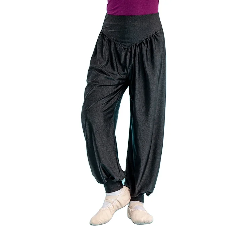 2024 Kids Dance Trousers Latin Jazz Dance loose Pants Training gymnastics hip hop pants