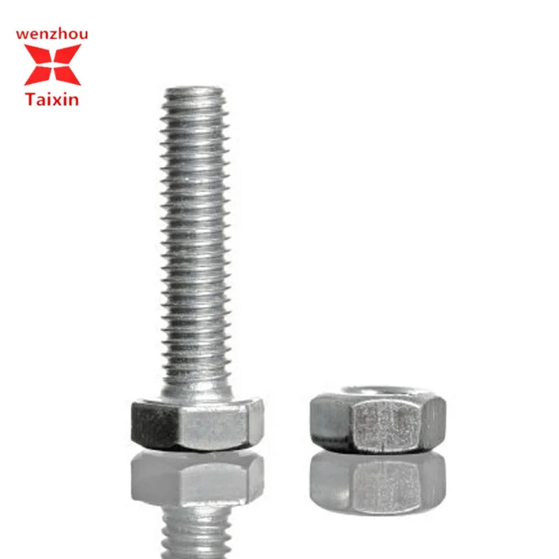 904L/253MA/254SMO/1.4529 Hex Stud Bolt and Nut Fastener M6 to M120