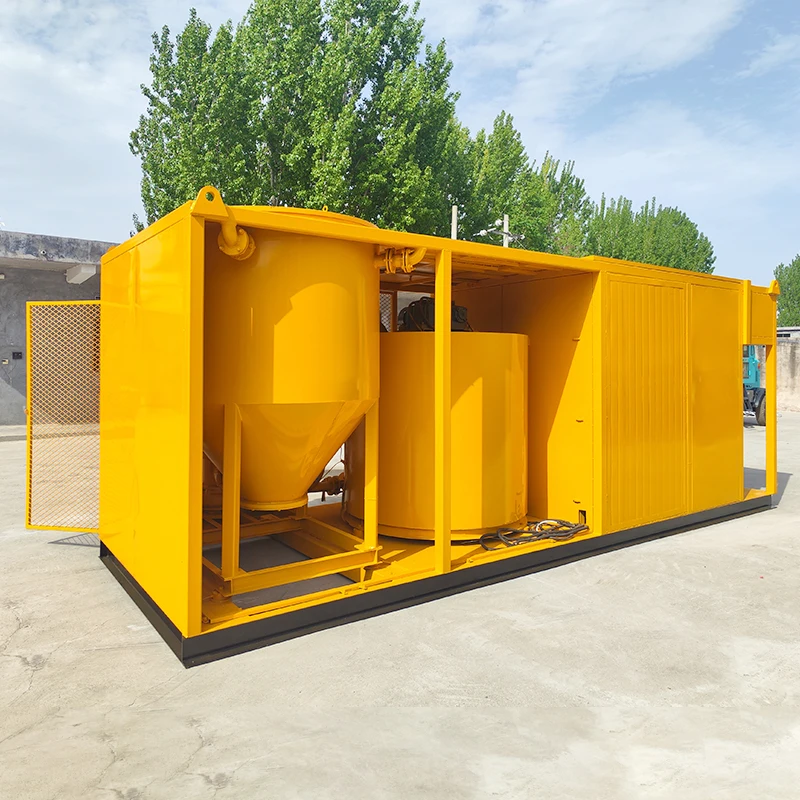 Colloidal Grout Mixer for Efficient Cement Mixing System