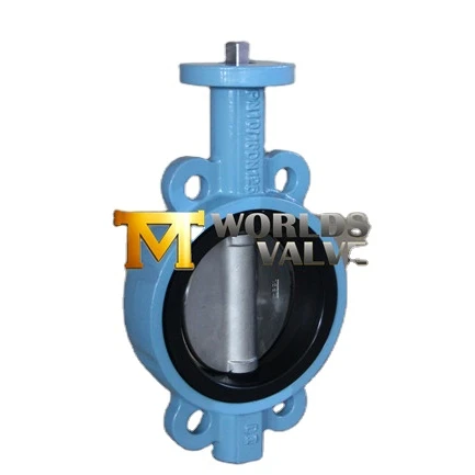 DN150 Universal Wafer type Butterfly Valve with Hand lever