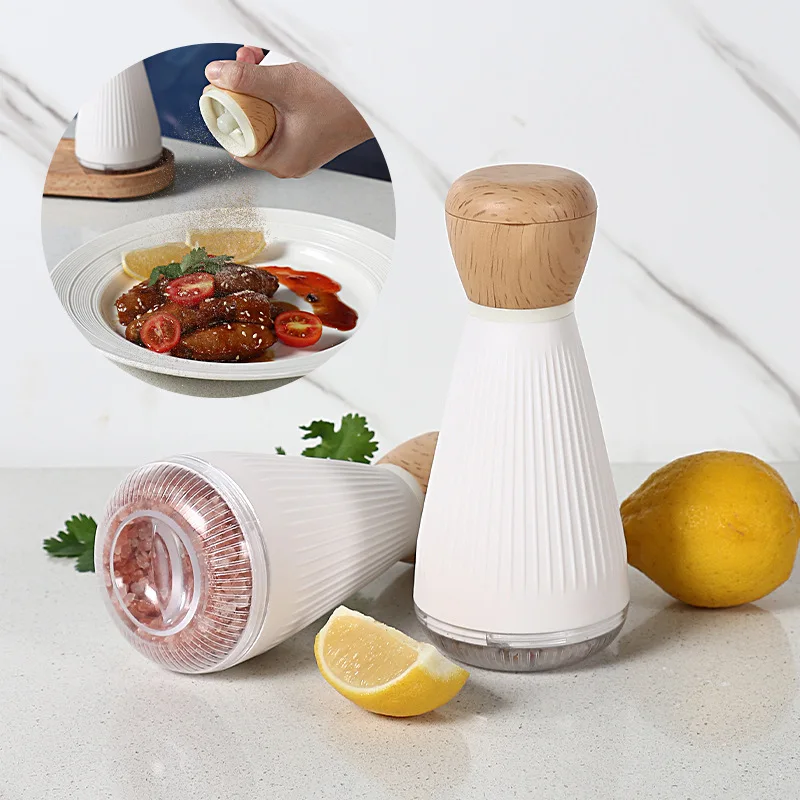 Multifunctional Pepper Grinder Household Rose Salt Sea Salt Crusher Pulverizer Kitchen Tools