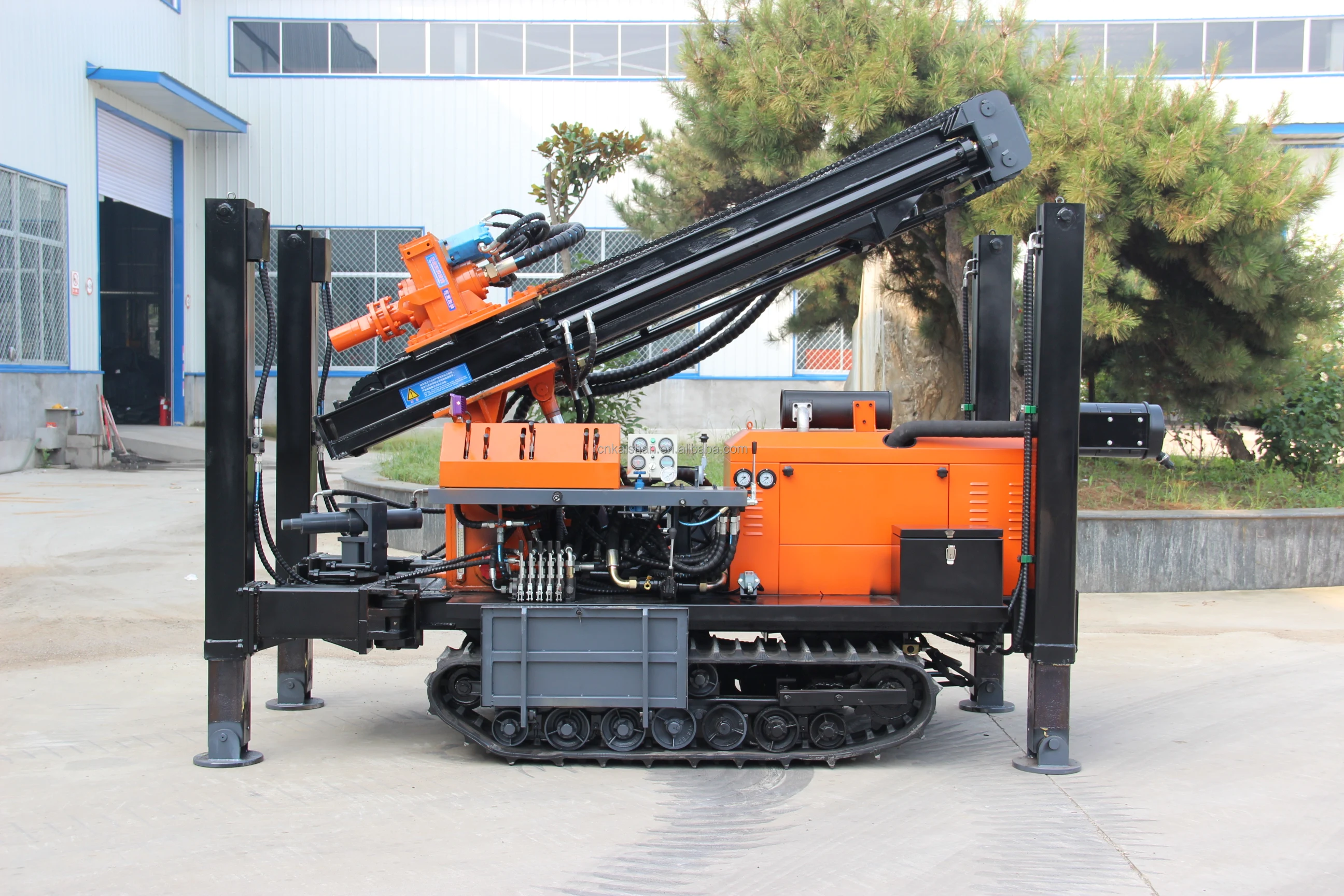 180meter professional factory good price 100m diesel hydraulic small portable water well drilling machine