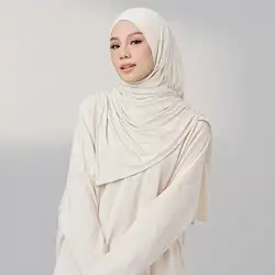 Muslim Bamboo Jersey Hijab Lycria Lenzing Scarf Cool Feel Jersey Hijab For Netherlands Women Bamboo Jersey Hijab
