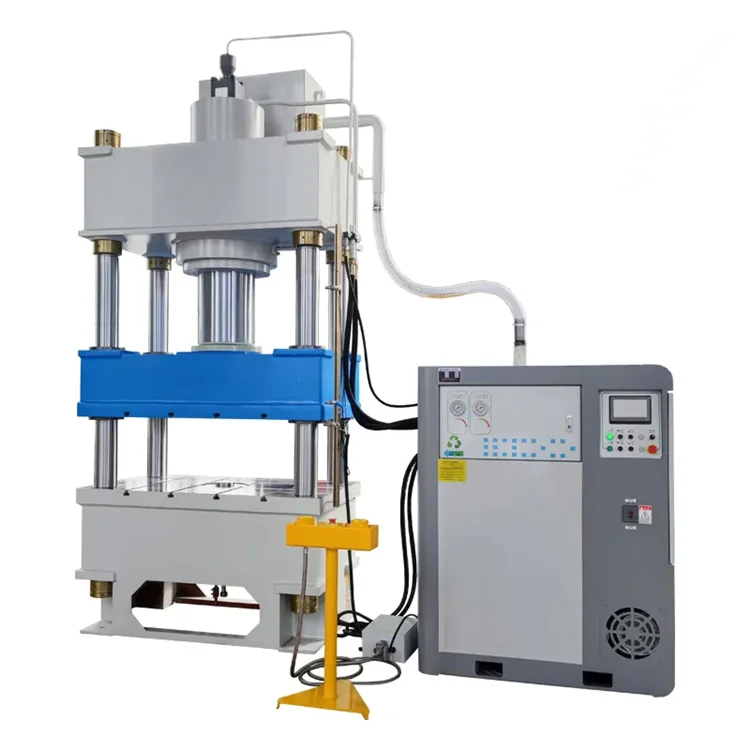 Tablet shape mold hydraulic press machine double press