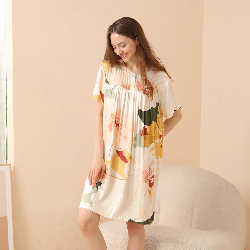 High Quality Bathrobe Long Pajamas nightgown for Women