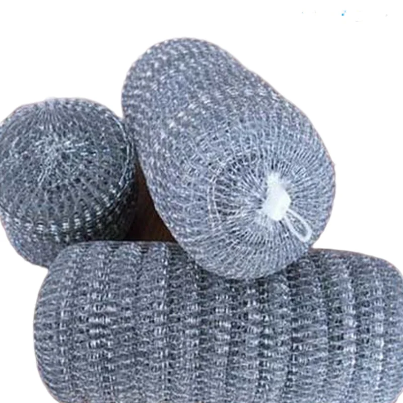 Hight Quality Galvanized Mesh ball Steel Wool Ball/cleaning Scrubber