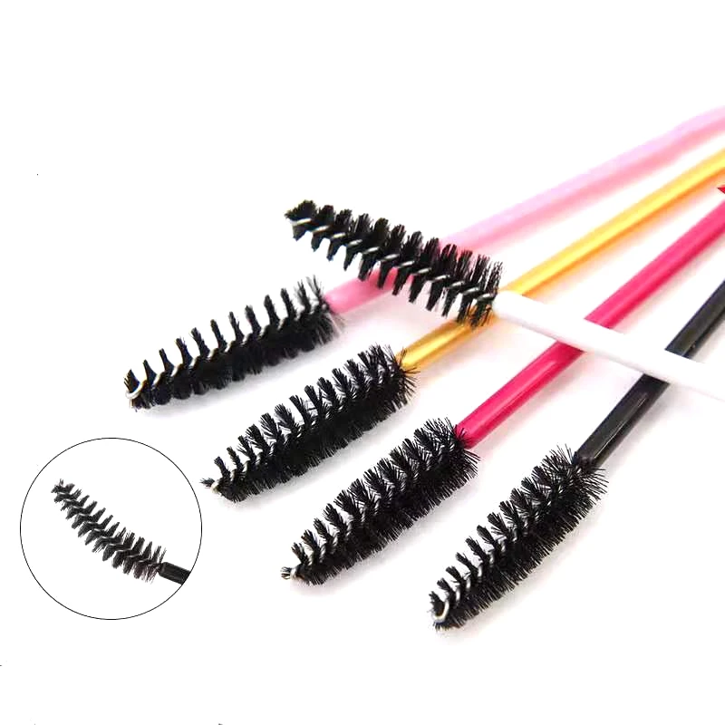 
Special Hot Selling Hygienic Restyling Lashes Disposable Small Mascara Bamboo Wands 