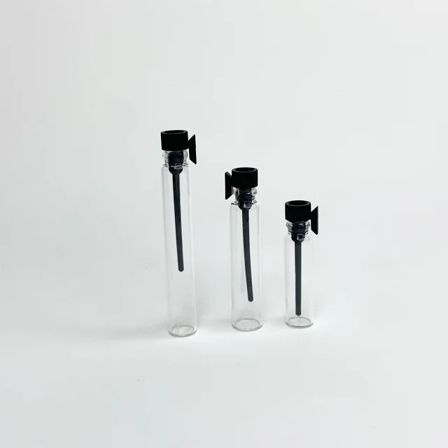 Cheap price Clear Tube Empty Vial 2ml 3ml 5ml mini Glass Perfume Test Bottle