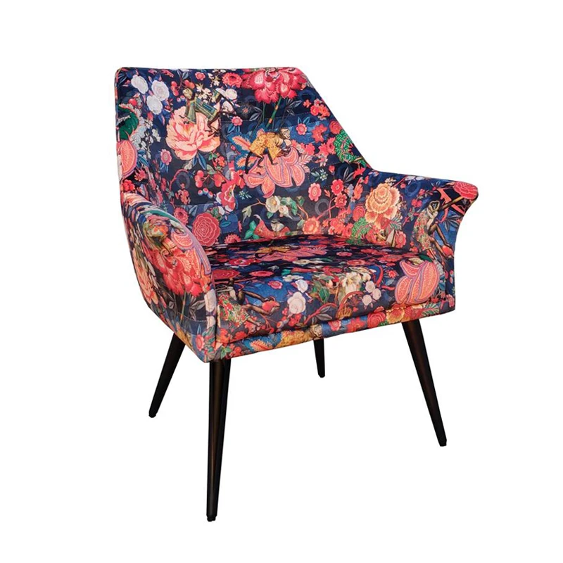 Sillas chaise stoelen современная ткань металлические ножки кресла одноместные обеденные стулья одиночные