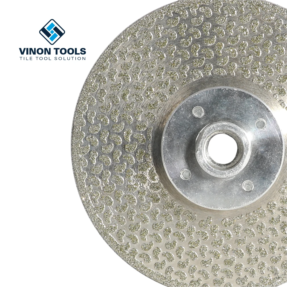 Hardware Tools Cutting Disc Electroplated Diamond Flap Disc For Glass And Tile