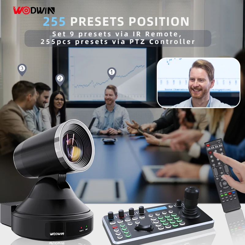 OEM Uhd 8mp 12x 20x SDI NDI 1080p Ptz камера система видеоконференций для прямой трансляции в прямом эфире Hdm i