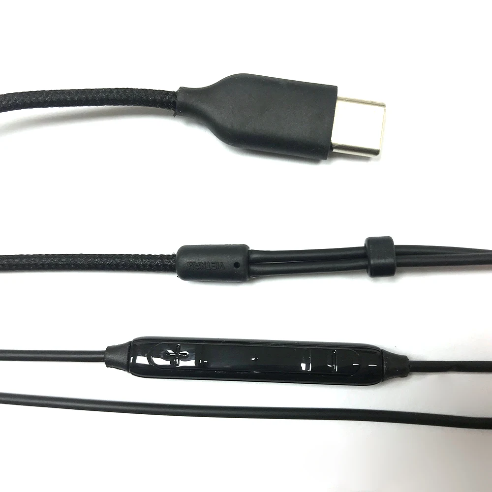 2021 The New Earphones eo IG955 Type-C In-ear with Mic Wire Headset for SAMSUNG S10 S10+ Note10 smartphone