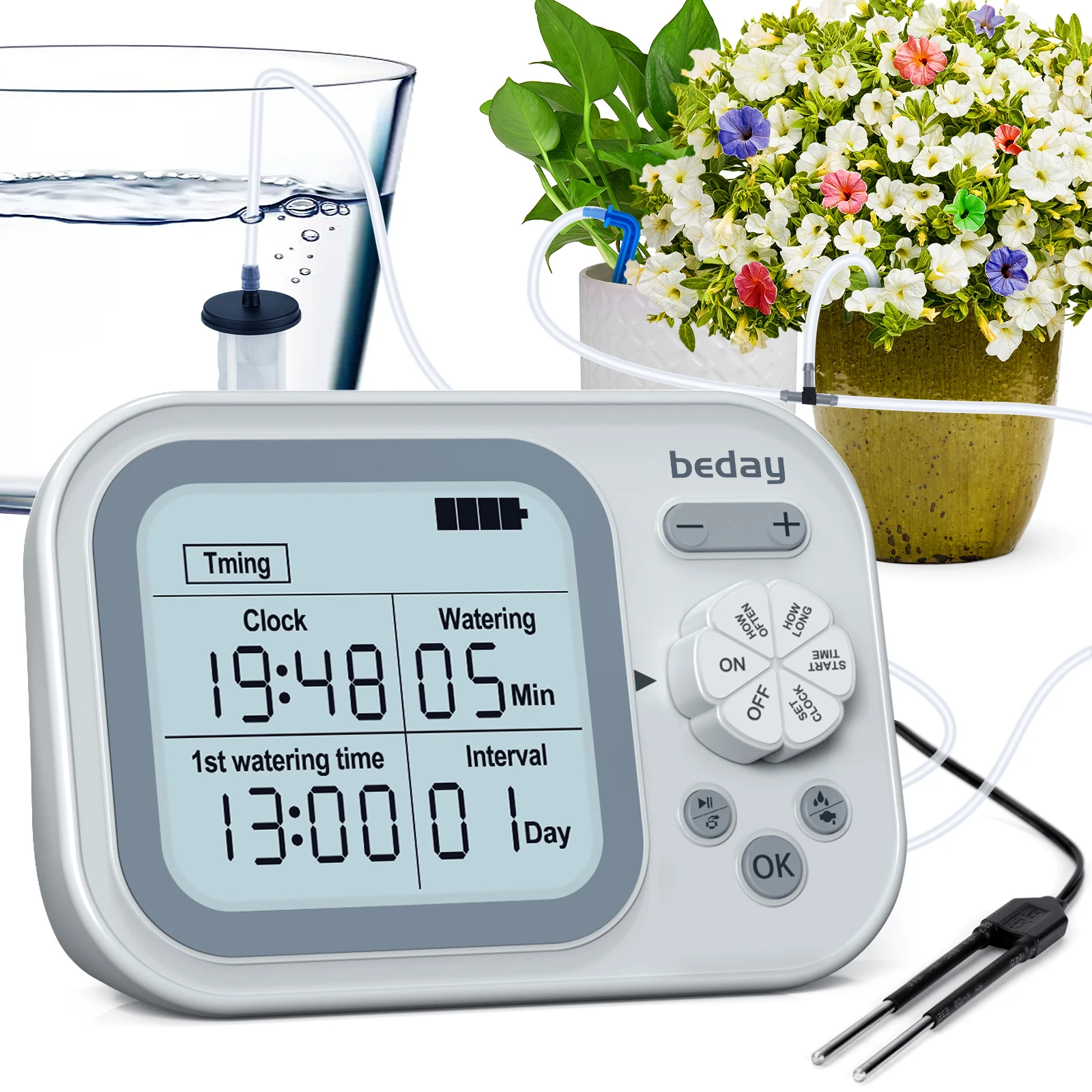 Home garden intelligent water supply system Automatic watering system can be timed to water a large number of plants