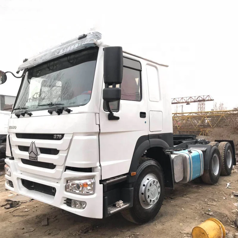 6x4 Sinotruk Howo A7 T7H Cng Trailer Tractor Head Truck For Sale