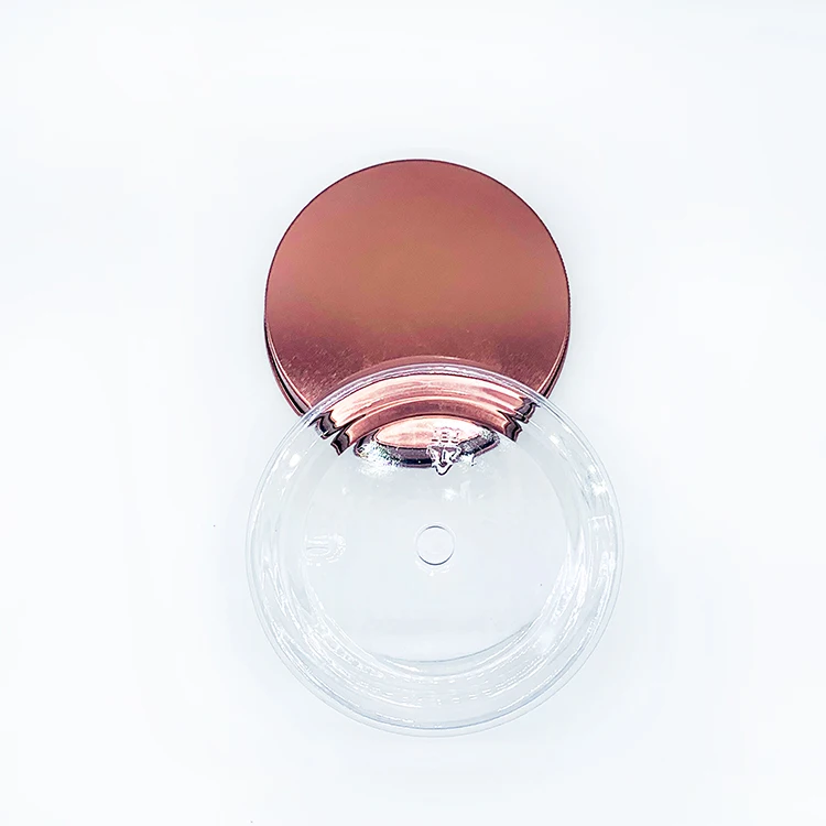 Yueyi High Quality Empty Plastic Acrylic Cream Jar Pet Hair Care Bottle Skin Care Acrylic Cosmetic Jar Pot En Acrylique