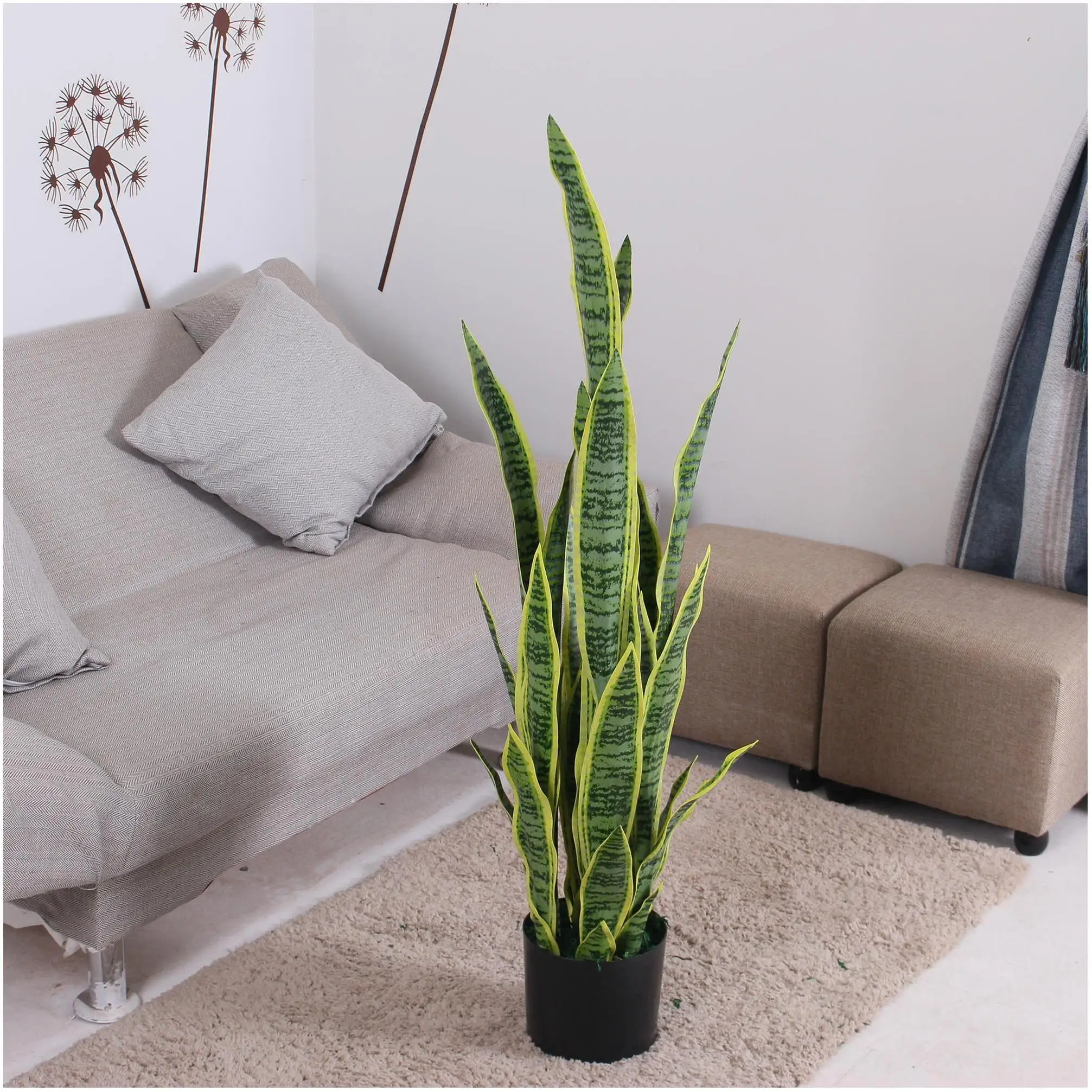 Plant Artificial Tree Good Quality Hight Quality Flower Indoor Decor Large With Vase Promotional Potted Fake Flowers With Stem