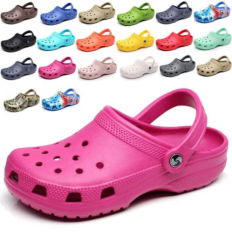 
Customize Platform Gardening Clogs Designs EVA Shoes Summer Clog Sandals Garden Shoe Women Clogs Slipper 