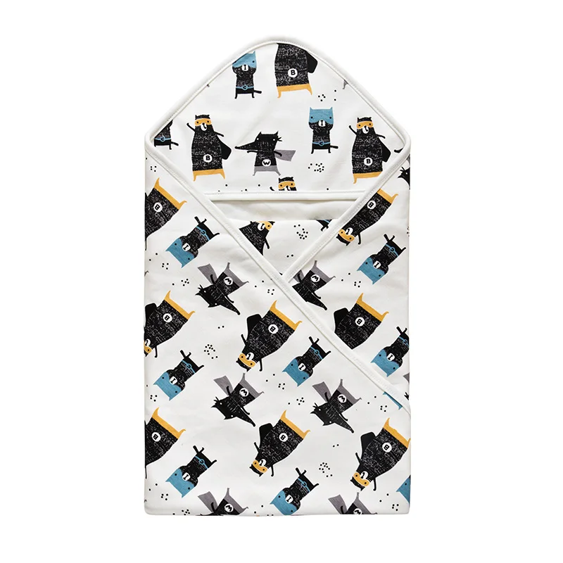 
New design hooded towel Soft animal hooded beach towel kids Cute pattern hooded towel 