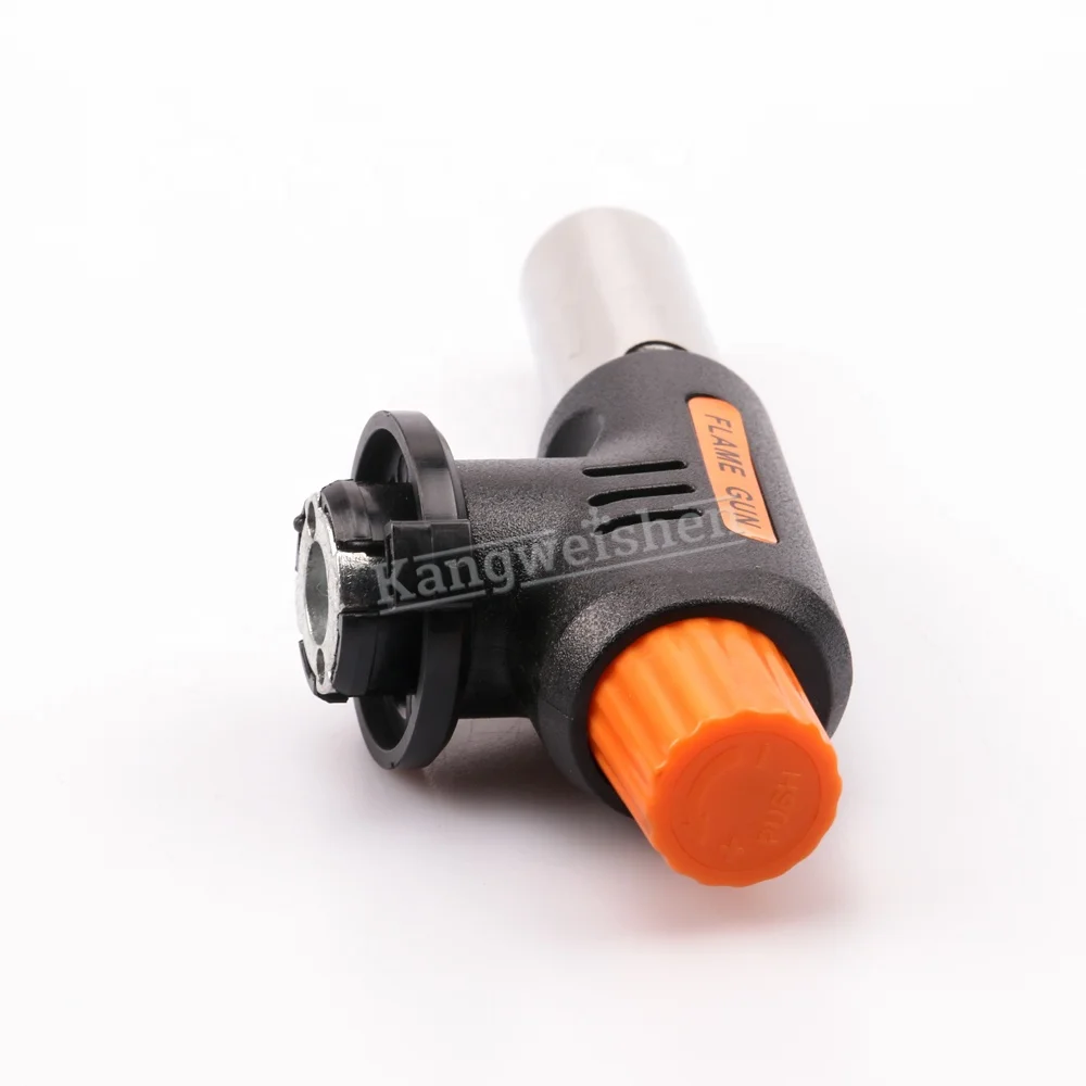 Portable Butane Gas Torch BBQ Flame Thrower Hiking Flame Gun
