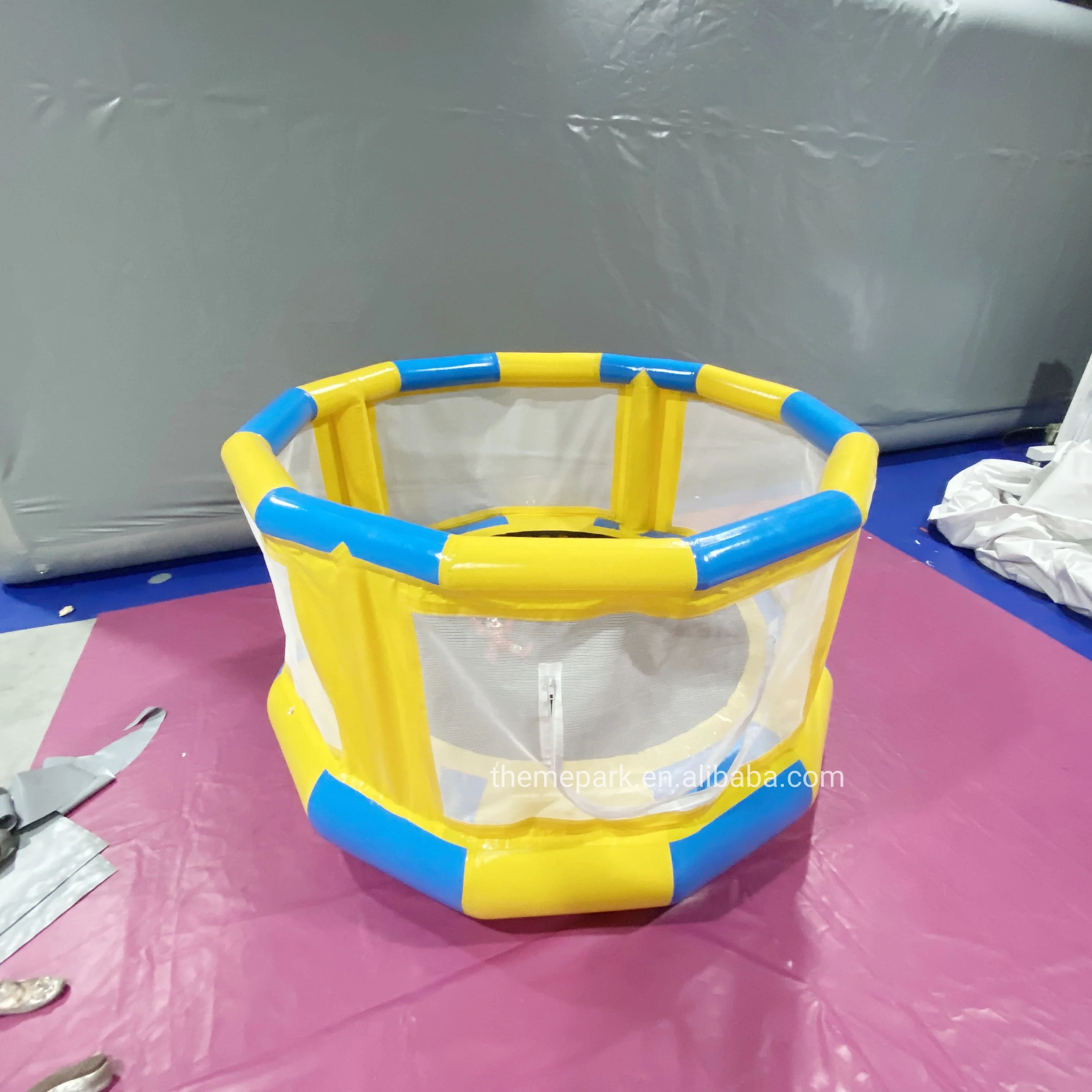 Custom Made  Play Games  Kids Inflatable  Bungee Trampoline For Indoor Outdoor Entertainment