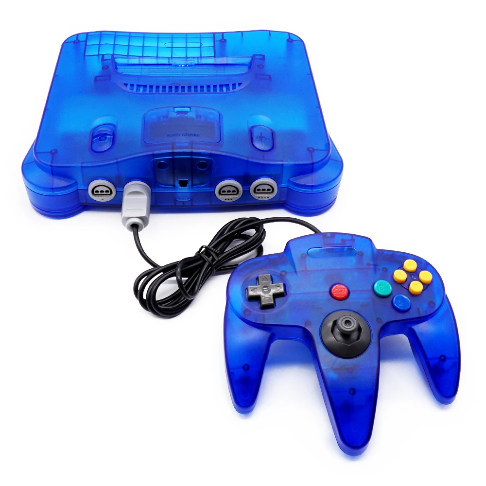 N64 Controller Joystick Gamepad transparent shell for classic Nintendo 64 Games Console