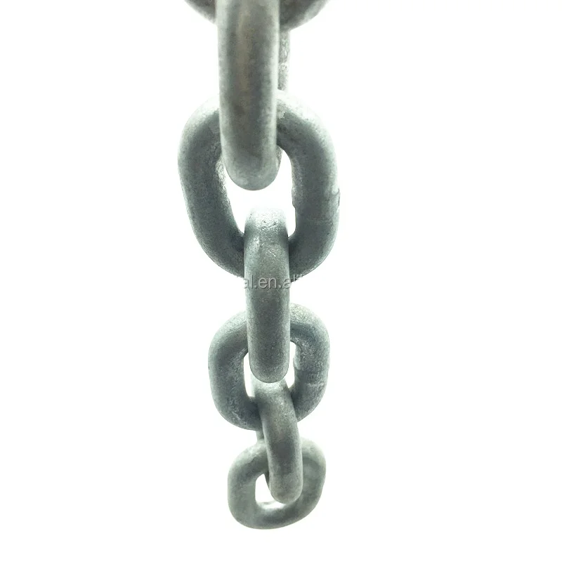 G80 12mm Hot Dip Galvanized Alloy Steel 2-1/8 CM490 CM690 Marine Mooring Stud Link Anchor Chain