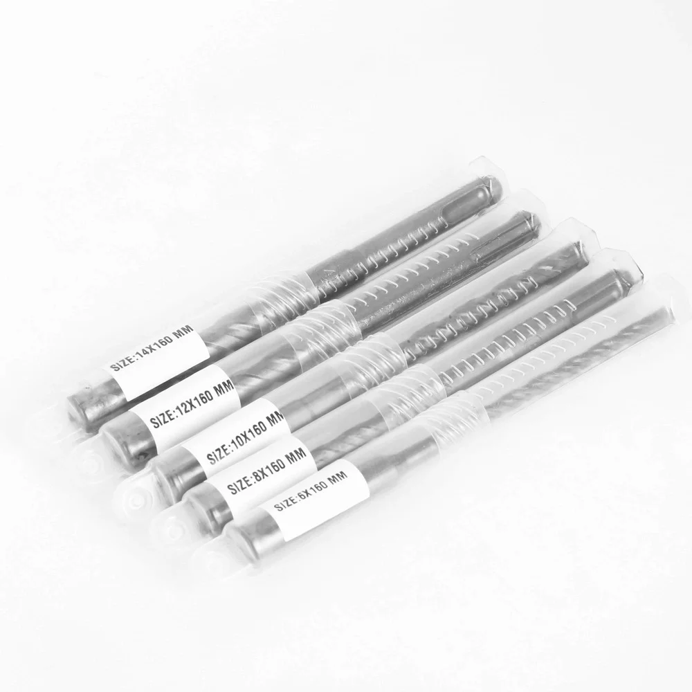 SDS Plus Rotary Hammer Drill Bit 6-14mm Masonry Drill Bit
