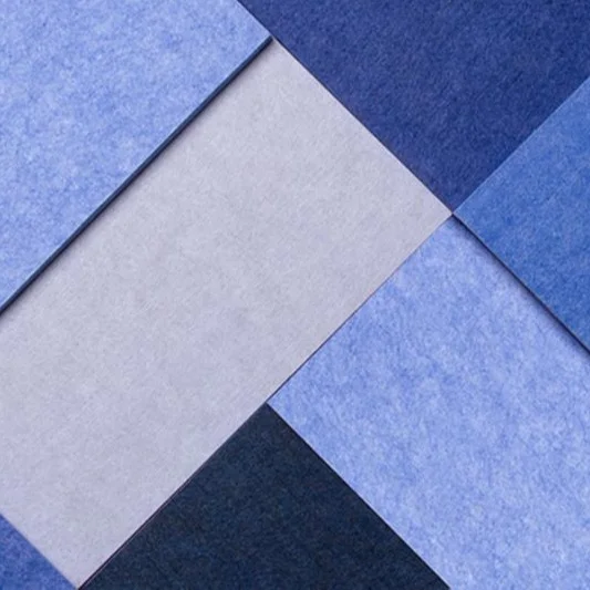 Lightweight Noise Cancelling Acoustic Solution Fireproof PET Polyester Fiber Acoustic Panel For Auditorium