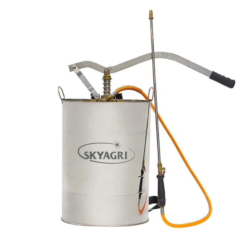Skyagri Manual sprayer brass air chamber stainless steel Sprayer pump style 16L 20L Sri lanka type Corrosion protection