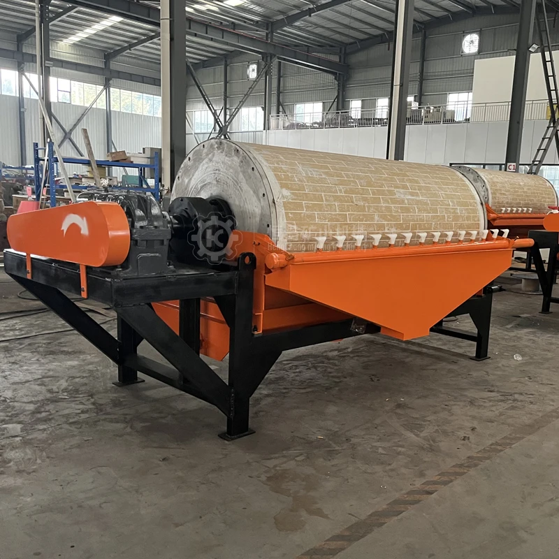 600 * 1200 Magnetic Separation Equipment Wet Beneficiation Drum Wet Magnetic Separator Strong Magnetic Minerals