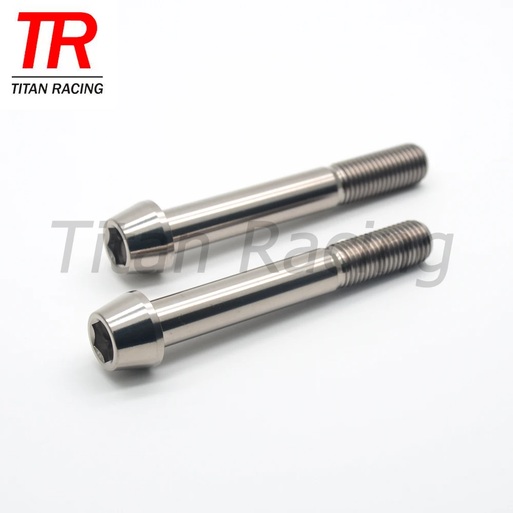 DIN912 taper M5 M6 M8 M10 gr5 titanium tapered head allen bolt for motor