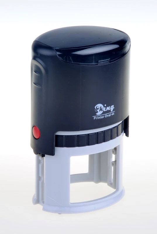 Different Size hot office use plastic rubber Self inking Rubber Stamp oval stamp machine pocket seal stamp