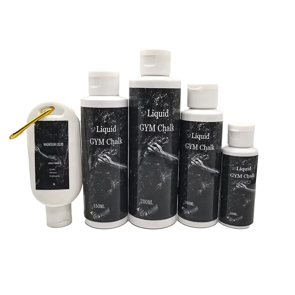 OEM logo Gym Liquid Chalk  50ml  gym liquid chalk for Weightlifting Climbing