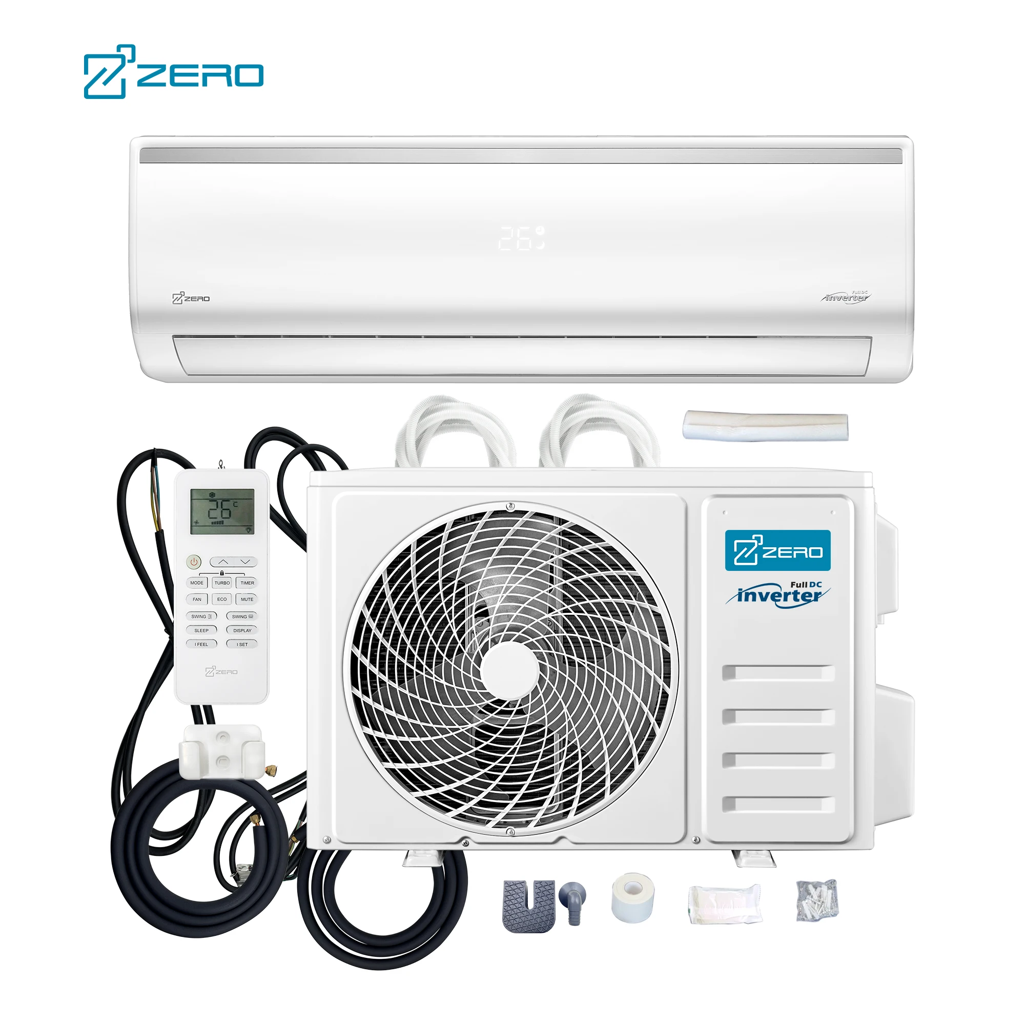 ZERO Z-cool 9000 12000 18000 24000 Btu мини-сплит Кондиционер тепловой насос дом Сплит блок кондиционера