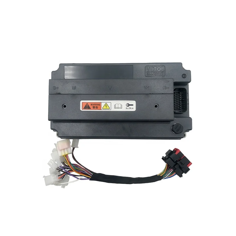 VOTOL EM-200/2 V2 DC 200A Boost-250A 5-8KW EMC BLDC Controller For PMSM Brushless Motor