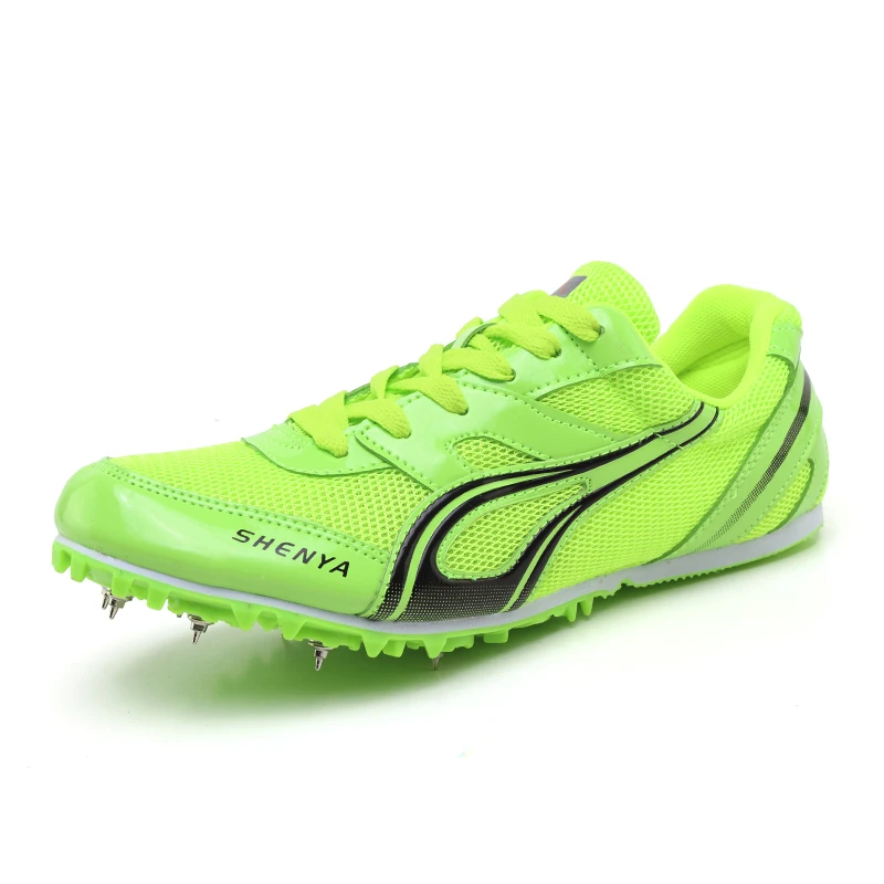 OEM brand fashion running spikes track men and women training running shoes