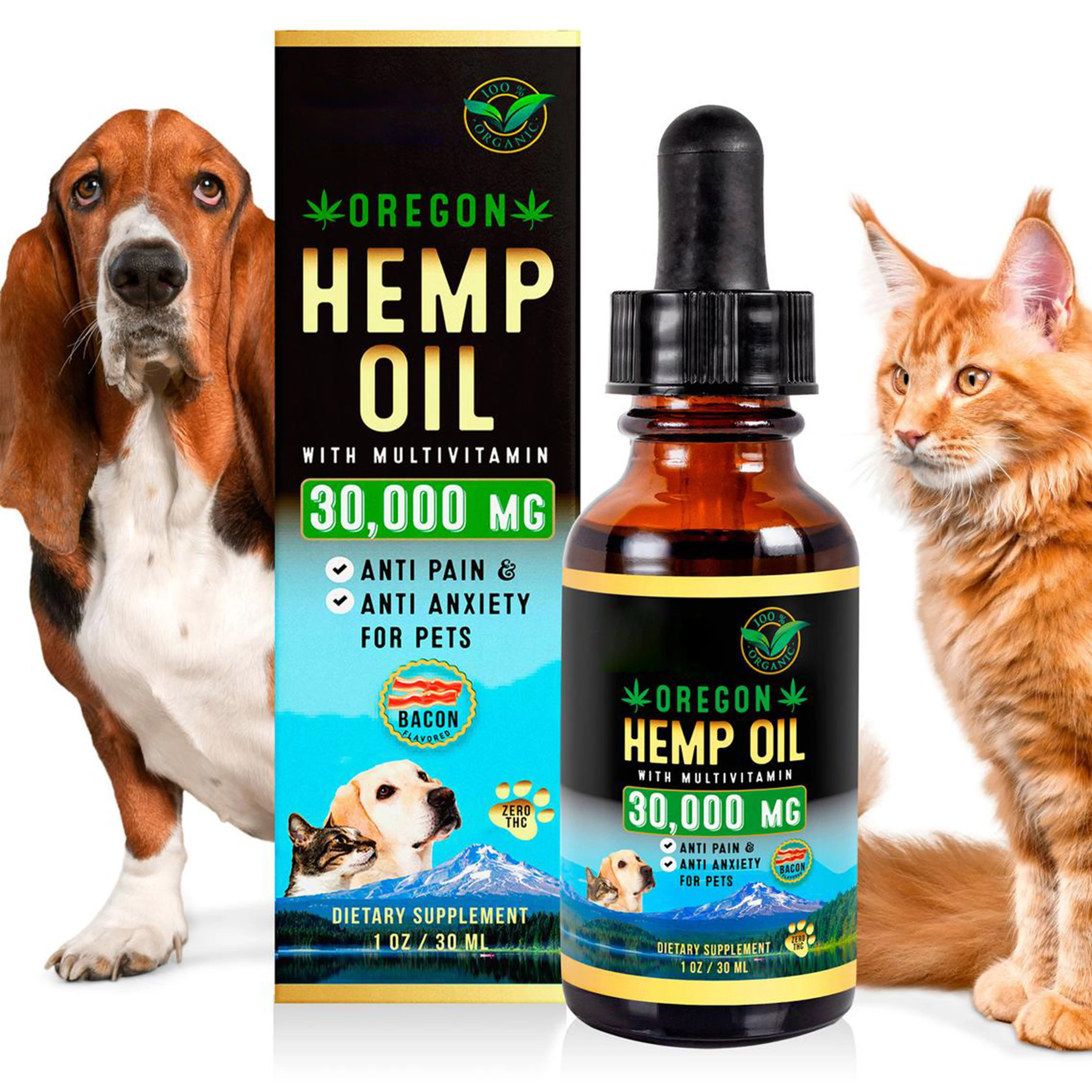 Custom Plant Extracts dog hemp oil for dog treats