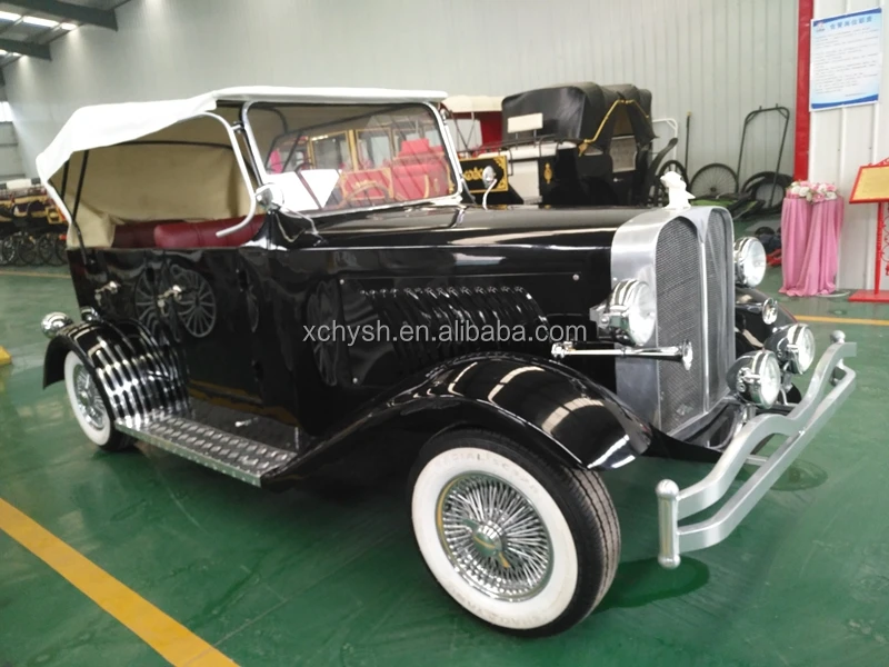 Super Classic Vehicle Vintage Car/5 Seat Antique Retro Car with CE