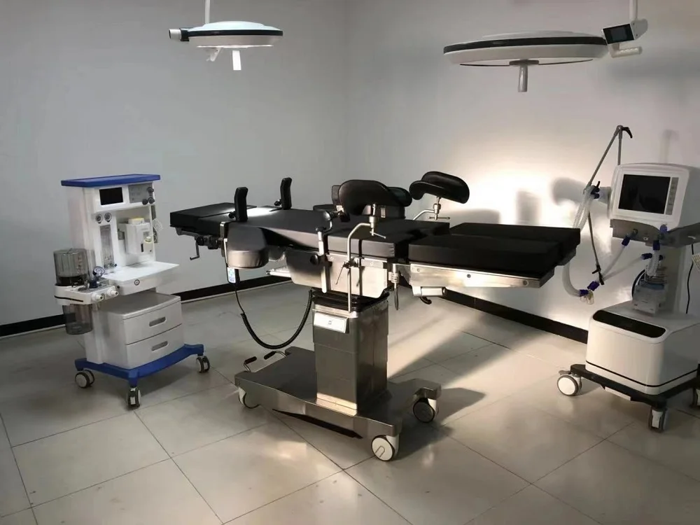 MY-I005G medical stirrups theatre bed table operating table electric surgery bed operation table
