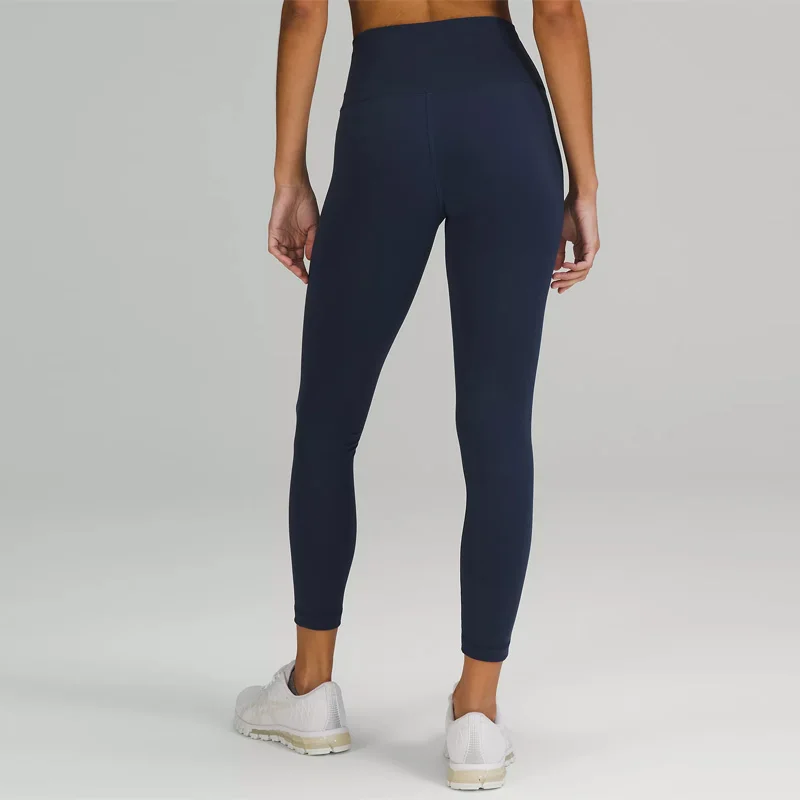 High Quality Drawstring Leggings 76 Nylon 24 lycra Gym Wear Sport Leggings Fitness Lycra Tights for Women