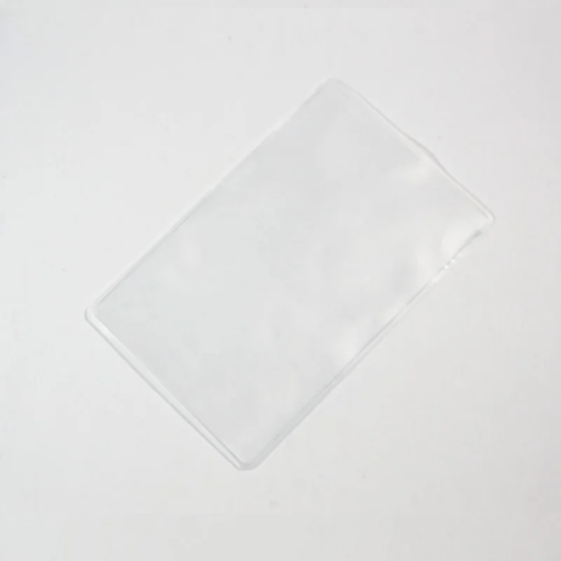 2021 Special hot selling transparent lightweight and recyclable PVC bank card cover