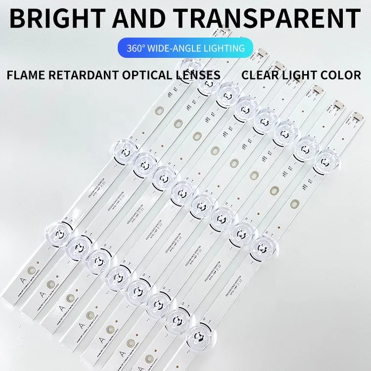 65 inches 6V2W lens tv screens repair light bar replacement led tv backlight strip for  tv